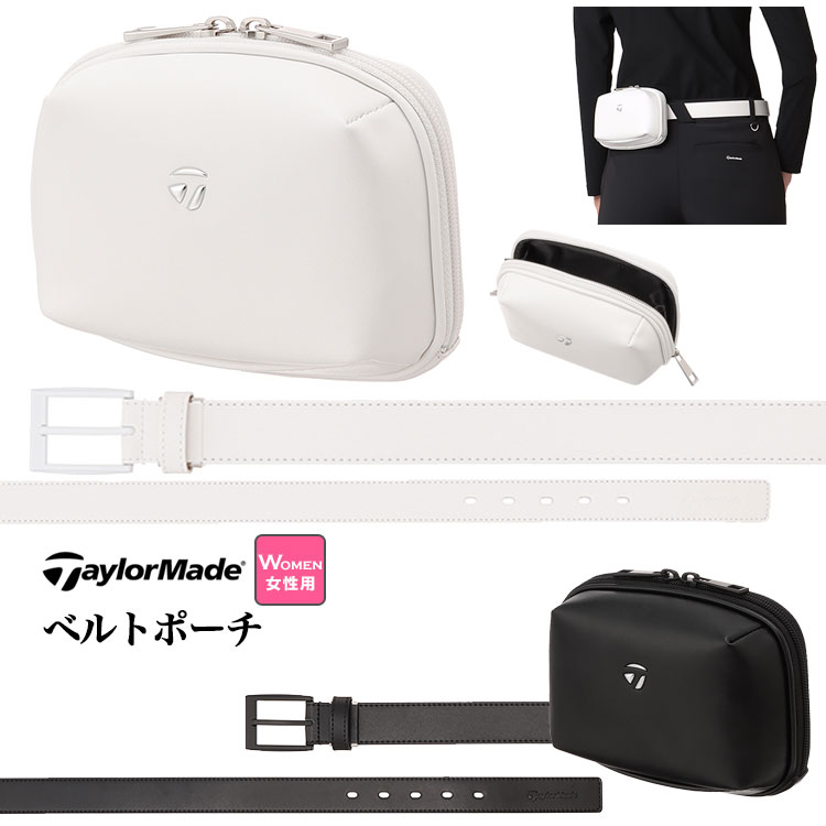 TaylorMade テーラーメイド ゴルフ TL367 W ベルト ポーチ TaylorMade テーラーメイド ゴルフ TL367 W ベルト ポーチ