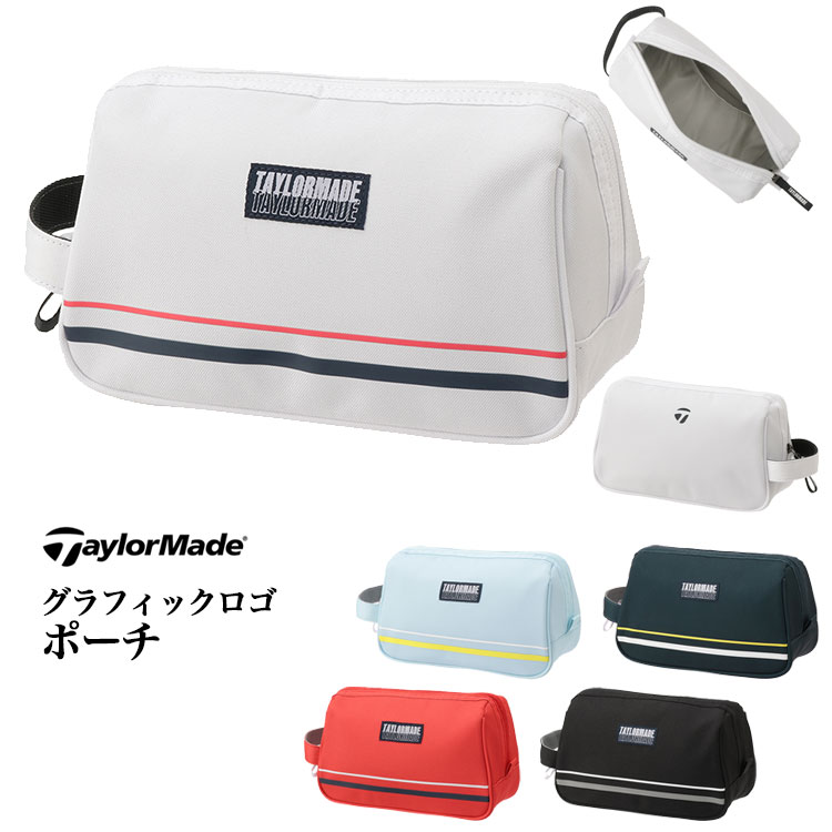 テーラーメイド ゴルフ UN061 グラフィックロゴ ポーチ | TaylorMade