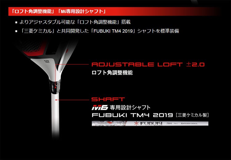 TaylorMade -  テーラーメイド ゴルフ M6 ウィメンズ ドライバー/FUBUKI TM4 0000573187_01.jpg?h=182&w=182
