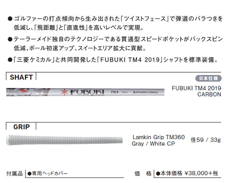 TaylorMade（テーラーメイド） ゴルフ M6 フェアウェイウッド
