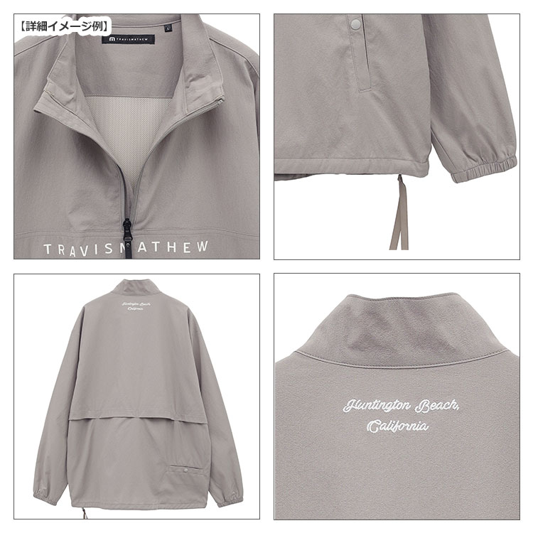 美品！Mサイズ TravisMathewトラヴィスマシュー 袖ニットブルゾン トラヴィスマシュー(TravisMathew) ゴルフウェア ブルゾン Padding