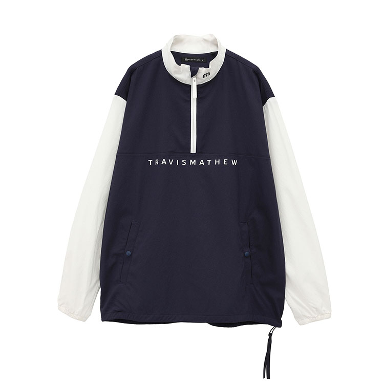 かべ様より依頼価格☆TRAVIS MATHEW ジップアップジャケット ブラック TRAVISMATHEW トラヴィスマシュー 7AL003 クォータージップ ジャケット