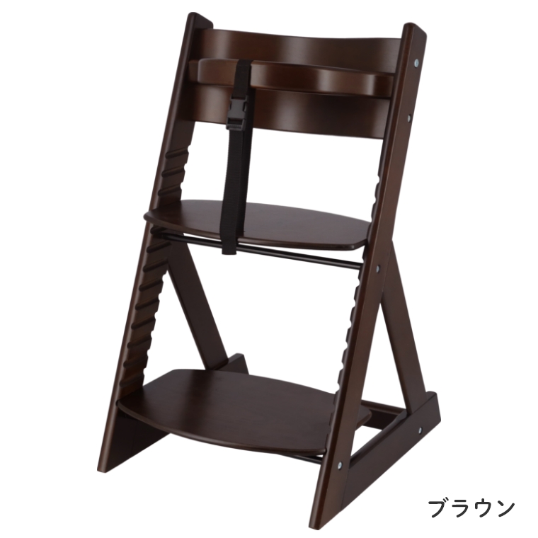 不二貿易 アンティーク調 ベビーチェア ハイチェア 天然木 美品