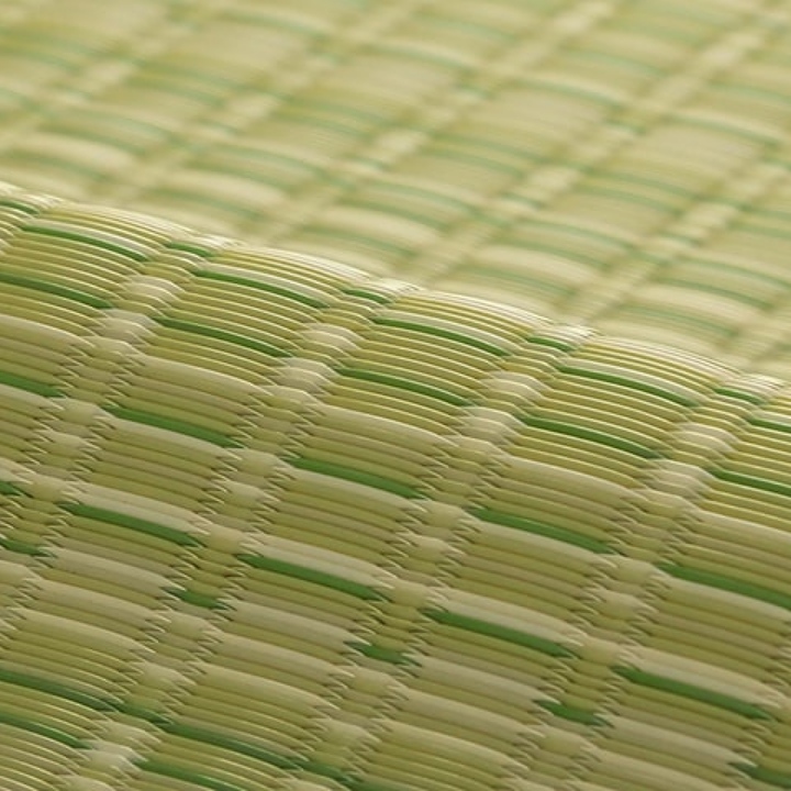 ダイニングラグ 拭ける おしゃれ 洗える 汚れに強い   い草調ラグ 約286.5×286cm 本間4.5畳 アルコール 除菌 日本製 汚れ防止｜f-news｜02