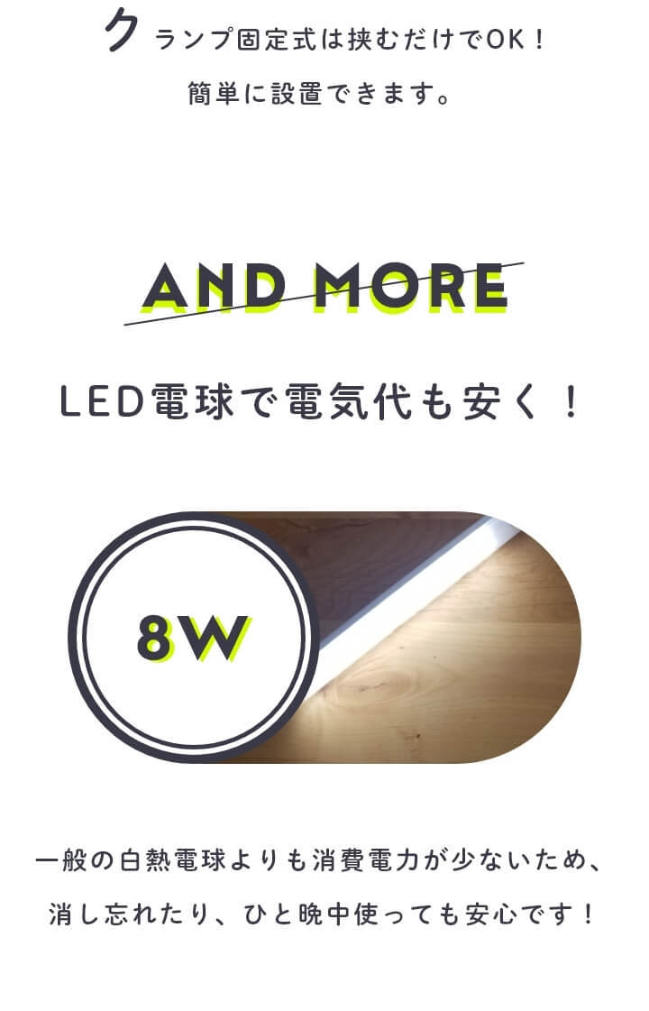 LEDでさらに安く