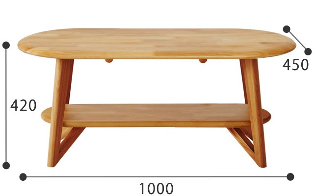 家具の大丸　天然木製センターテーブル テーブル ビッツ センターテーブル 100 幅100cm 家具の大丸 アルダー