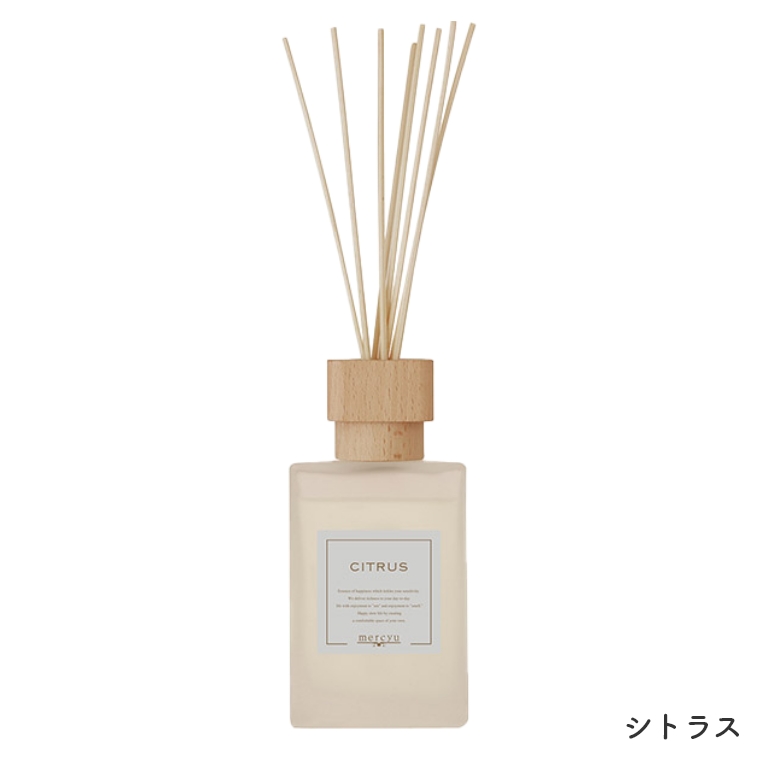 mercyu アロマ ディフューザー リードディフューザー スティック 500ml