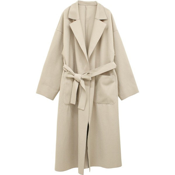 コート レディース シングル衿 サイドスリット ビッグロングコート ベルト付き ガウンコート 秋冬 大きいサイズ ゆったり 9669 92 ソーシャルガール 通販 Yahoo ショッピング