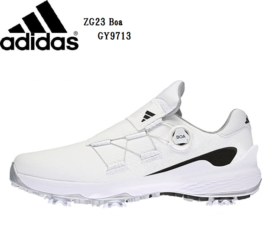 アディダスゴルフ)ZG23 BOA adidas Golf メンズ ゴルフシューズ ソフト 