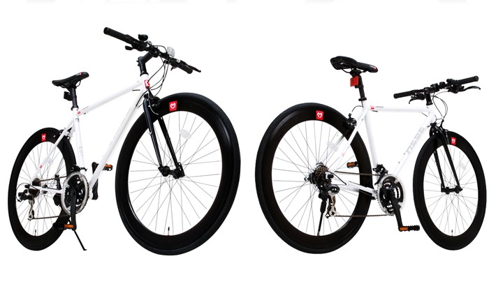 クロスバイク 自転車 700×25C(約27インチ) シマノ21段変速 軽量 クロモリフレーム アヘッドステム カノーバー CANOVER CAC-024  HEBE :canover-cac-024:自転車通販 F-select - 通販 - Yahoo!ショッピング