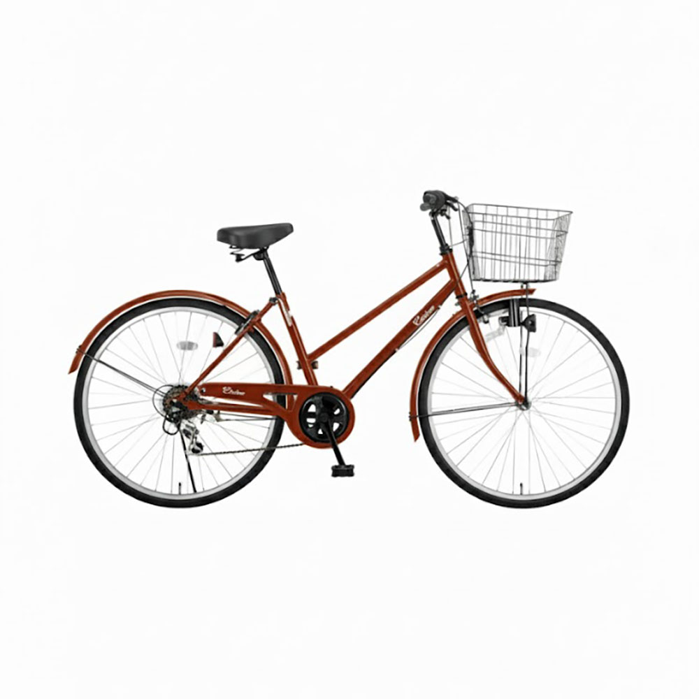 オオトモ 完成品 自転車 27インチ 組立済 ダイナモライト 6段変速