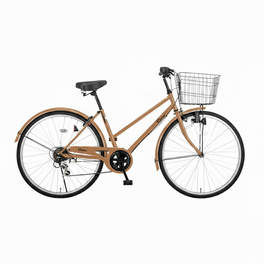 オオトモ 完成品 自転車 27インチ 組立済 ダイナモライト 6段変速