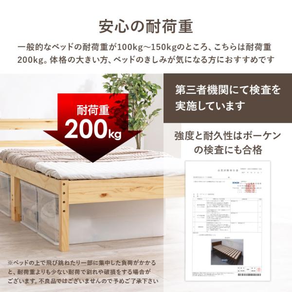 HAGiHARA ベッド シングル マットレス付き 収納 ベッドフレーム