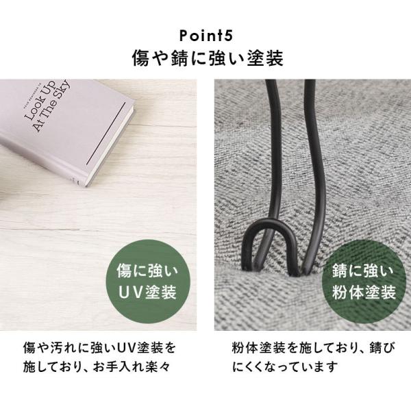 テーブル 折りたたみ おしゃれ ローテーブル サイドテーブル コンパクト デスク センターテーブル 在宅ワーク 猫脚 かわいい 丸 幅80cm ライス | HAGiHARA | 09