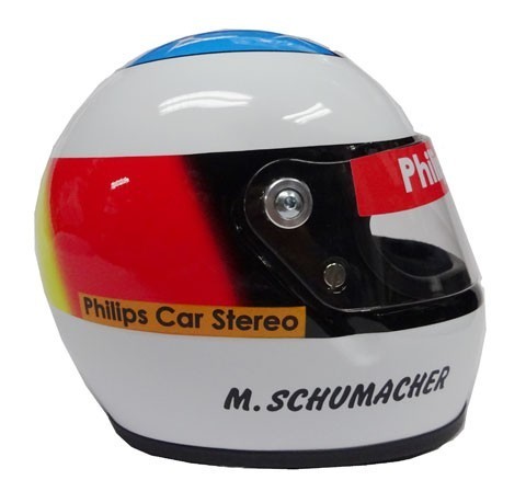 日本未発売 1991 M．シューマッハ ジョーダン 1/2 ヘルメット