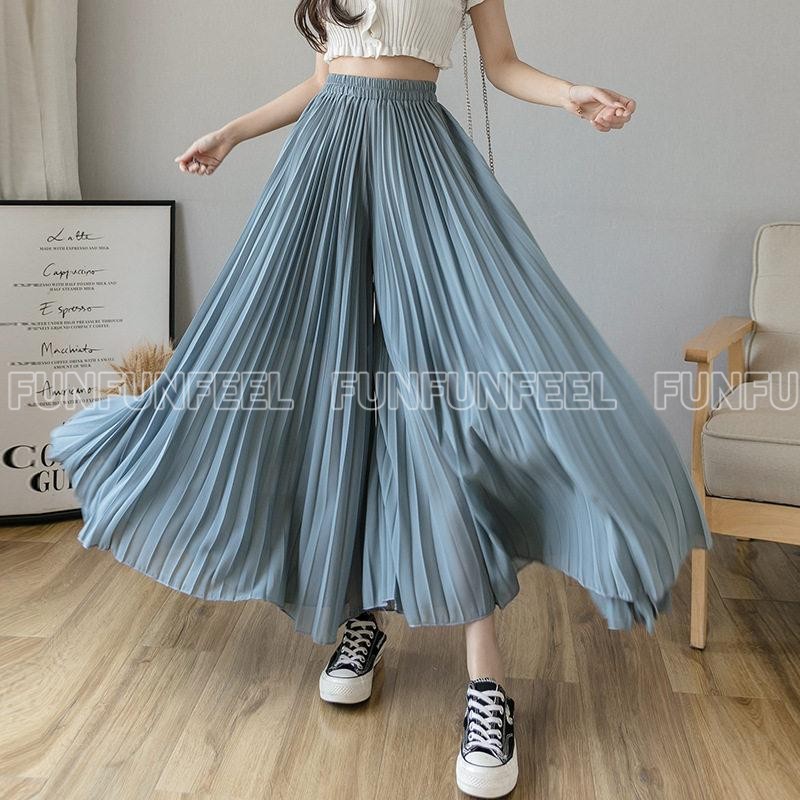 ワイドパンツ レディース 夏 春 秋 ボトムス ガウチョパンツ ウエストゴム ズボン ロングパンツ 大きいサイズ ゆったり スカート風 ギフト |  | 03