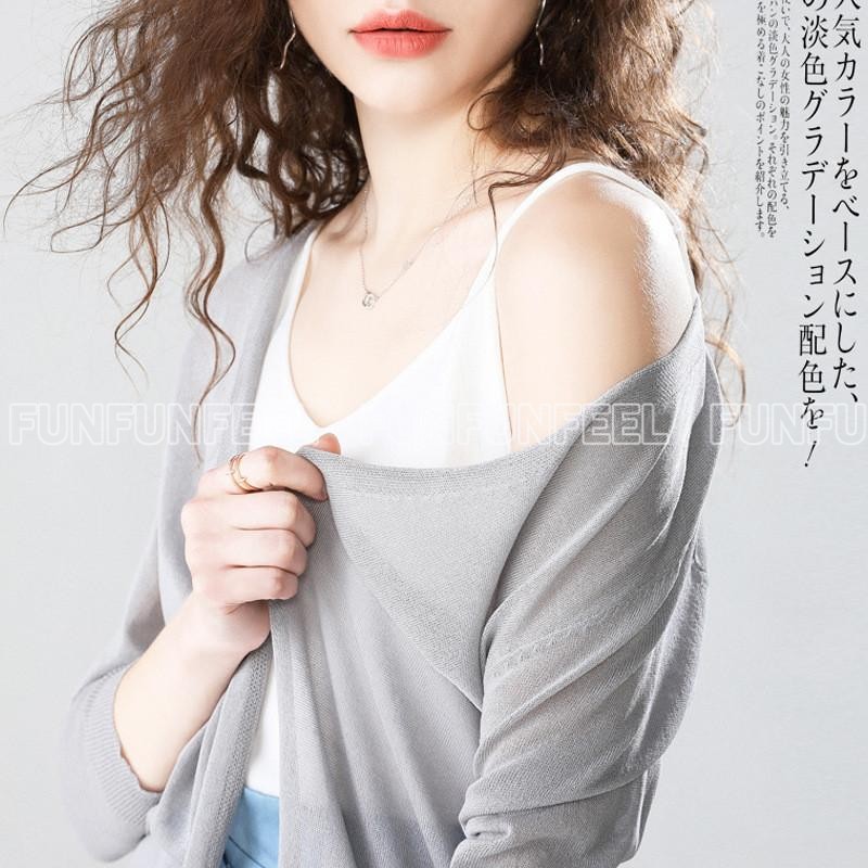 ラッシュガード レディース カーディガン UVカット 春 接触冷感 春服 夏 トップス 羽織り ライトアウター 軽い 紫外線対策 冷房対策 薄手 アウター｜f3store｜07