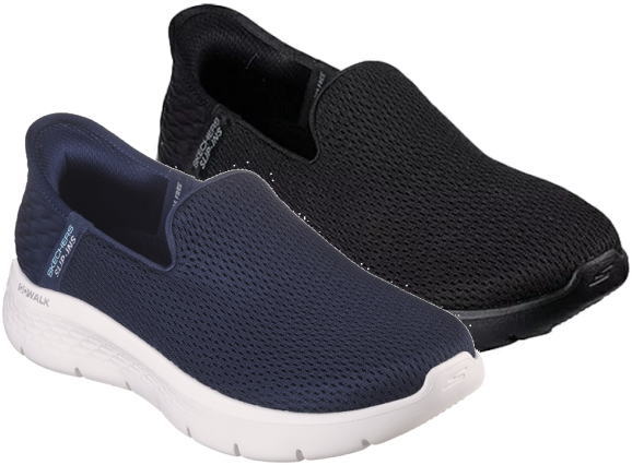 SKECHERS スケッチャーズ 124963 GO WALK FLEX - RELISH レディース スニーカー スリッポン カジュアル ウォーキング シューズ 靴 送料無料