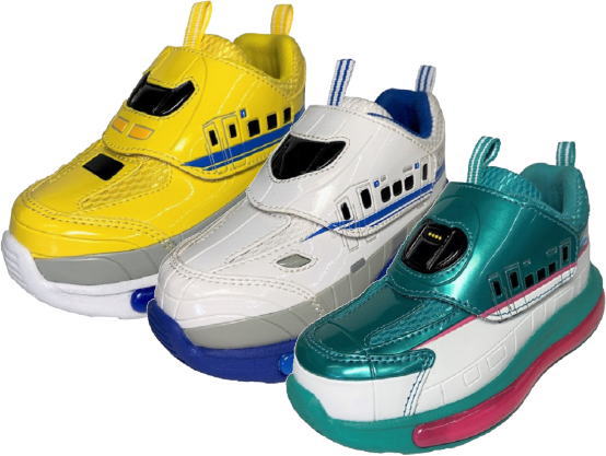 PLARAIL プラレール 16312 16313 16314 ドクターイエロー N700系新幹線 はやぶさ 光る靴 子供靴 スニーカー キッズ シューズ 靴 送料無料