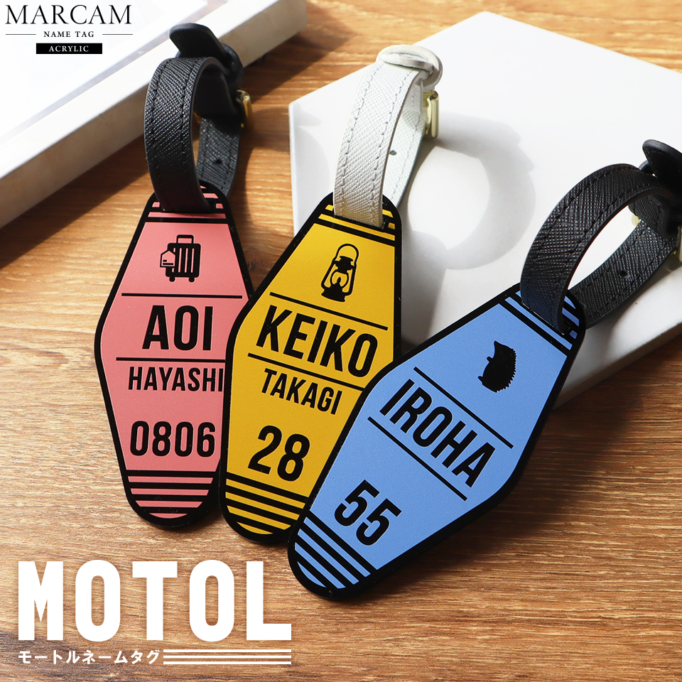 MARCAM（マーカム） ネームタグ ゴルフ 名入れ 子供 犬 猫 野球