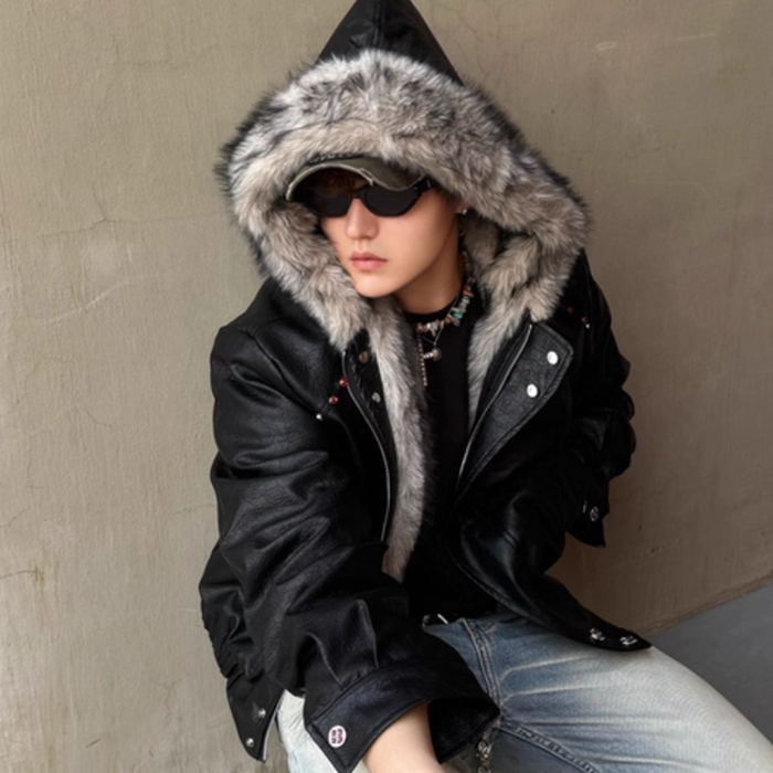 Argue Culture ジャケット レザージャケット 革ジャン リバーシブル