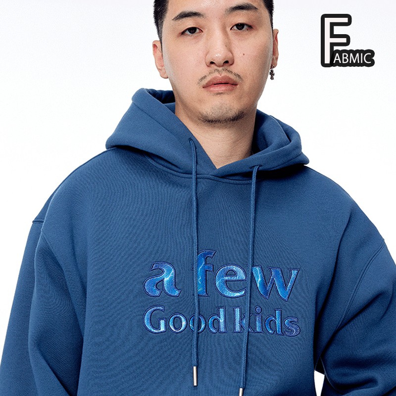 AFGK パーカー フーディー afewgoodkids ストリート 青 S a few good kids AFGK フーディー パーカー 青 サークルロゴ