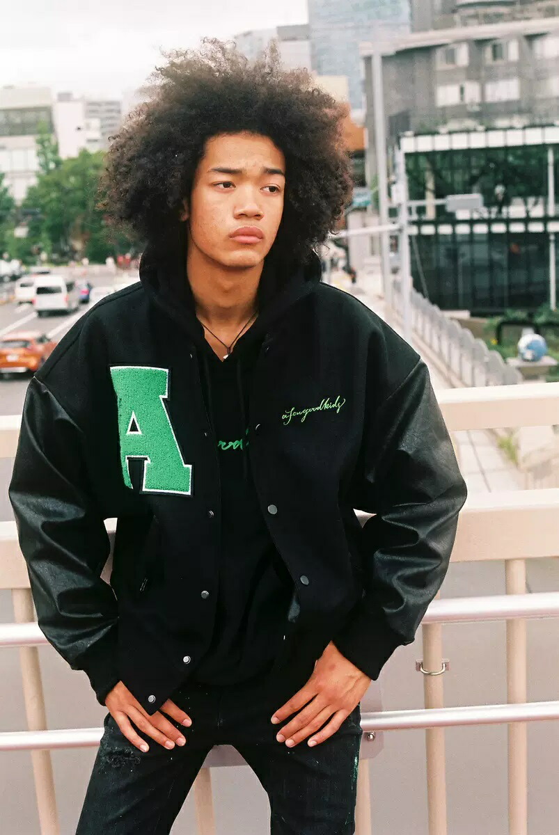 スタジャン A FEW GOOD KIDS AFGK ジャケット afewgoodkids おしゃれ ラッパー ジャケット JACKET  アフューグッドキッズ 50%OFF 定価37,180円→18,590円