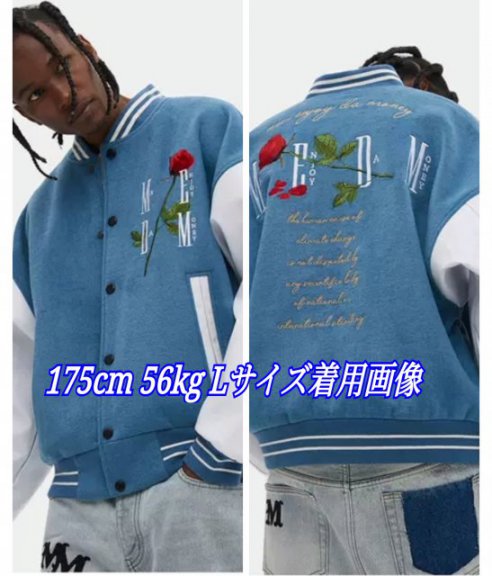 Mr. Enjoy. Da. Money MEDM ROSE スタジャン ジャケット Jacket Black ローズ ストリートファッション  ユニセックス 薔薇 バラ : md-ro-bl : Vel Chesty - 通販 - Yahoo!ショッピング