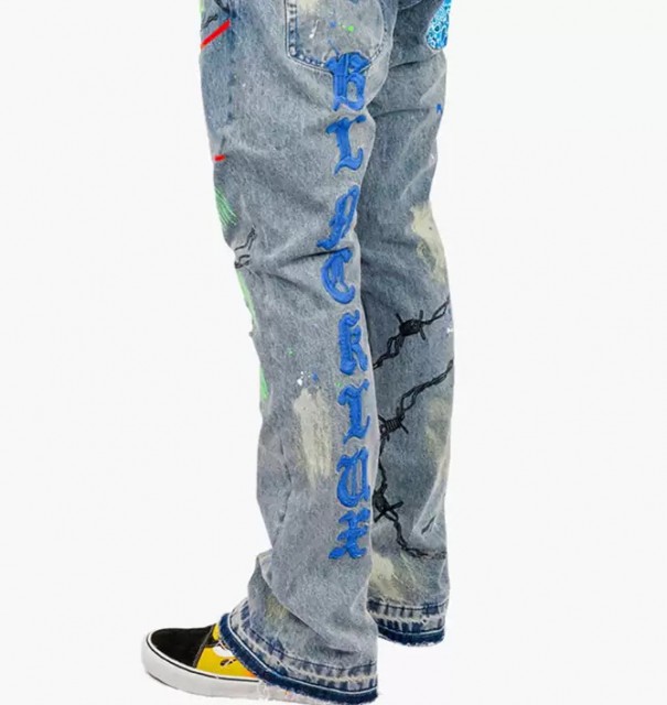 最終価格】evae × black lux デザインデニム EVAE+ BLACK LUX デニム 