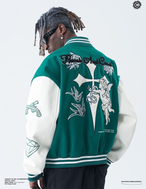 【極美品】CALEE　HICHOPPER13　ハイチョッパー13　スタジャン　Ｓ 極美品】CALEE HICHOPPER13 ハイチョッパー13 スタジャン S - メルカリ