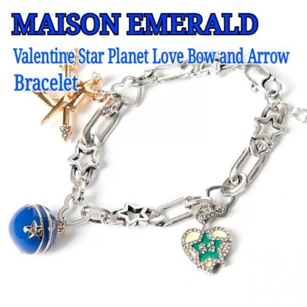 MAISON EMERALD メゾンエメラルド ラインストーン ブレスレット 1 本日当店5倍＋クーポン発行／ : Vel Chesty - 通販 - Yahoo