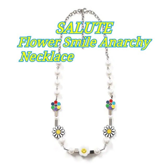 SALUTE サルーテ ネックレス Flower Smile Anarchy Necklace フラワー
