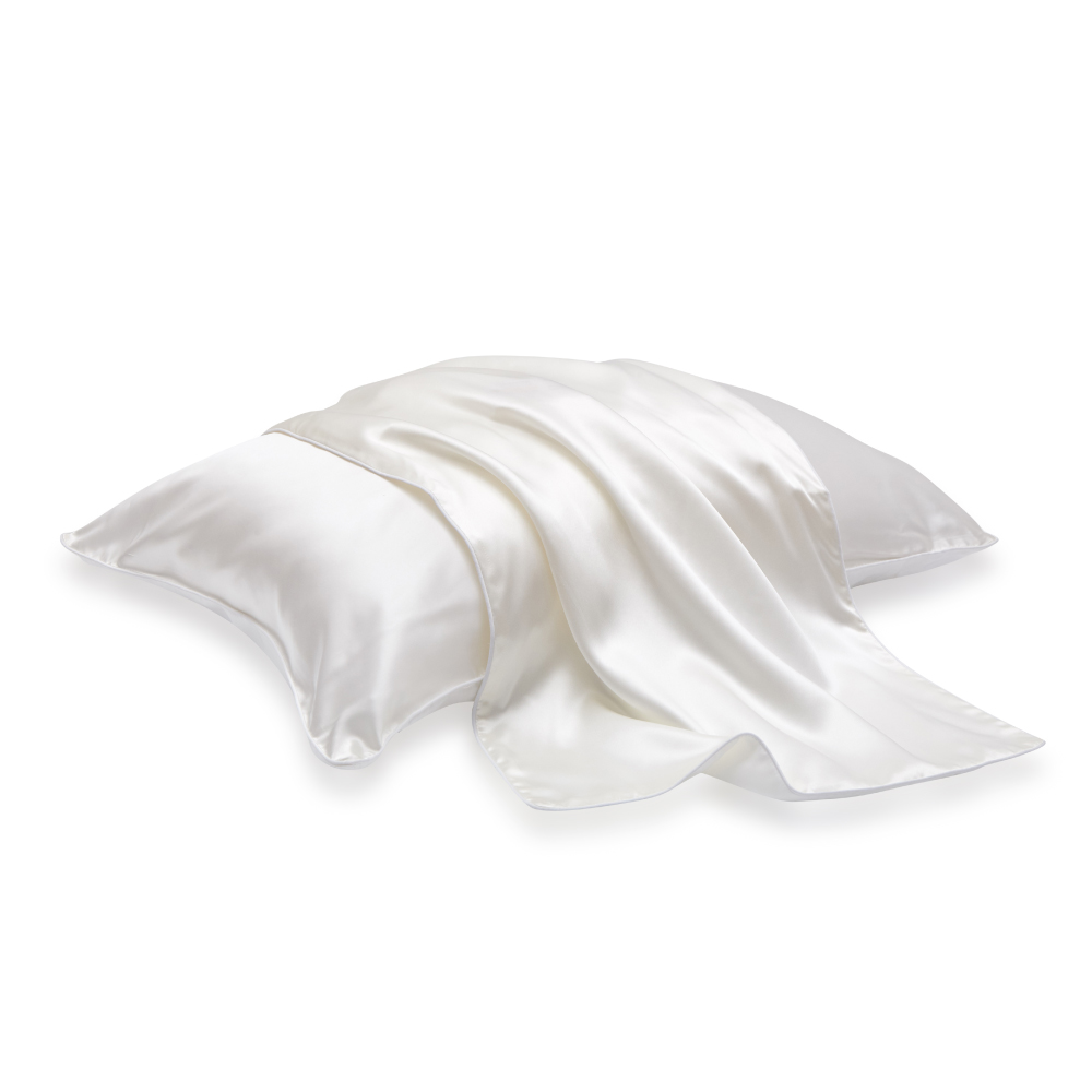 シルク 枕カバー 25匁 片面 髪 封筒 43×63cm 6A 枕カバー シルク 100％ 洗える ...