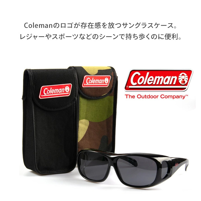 Coleman（コールマン） サングラス ケース付 偏光 オーバーサングラス