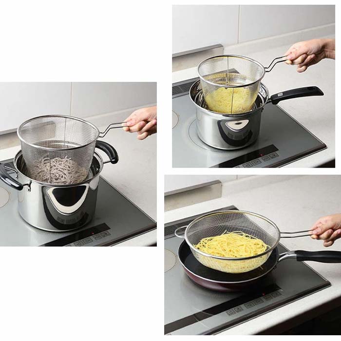 ストレーナー 3点セット ざる ザル 大小 水切り 料理 湯切り パスタ