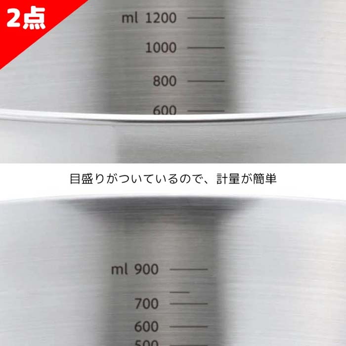 ステンレスボウル 8点セット ボウル ステンレス 大 中 小 注ぎ口付き