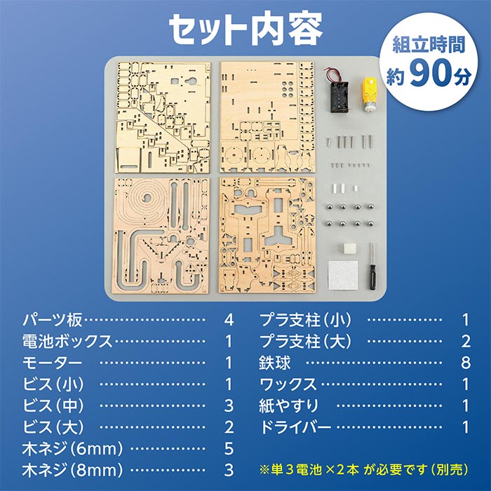 アーテック 木工工作 工作キット 木製 クラフトキット 工具不要 組立