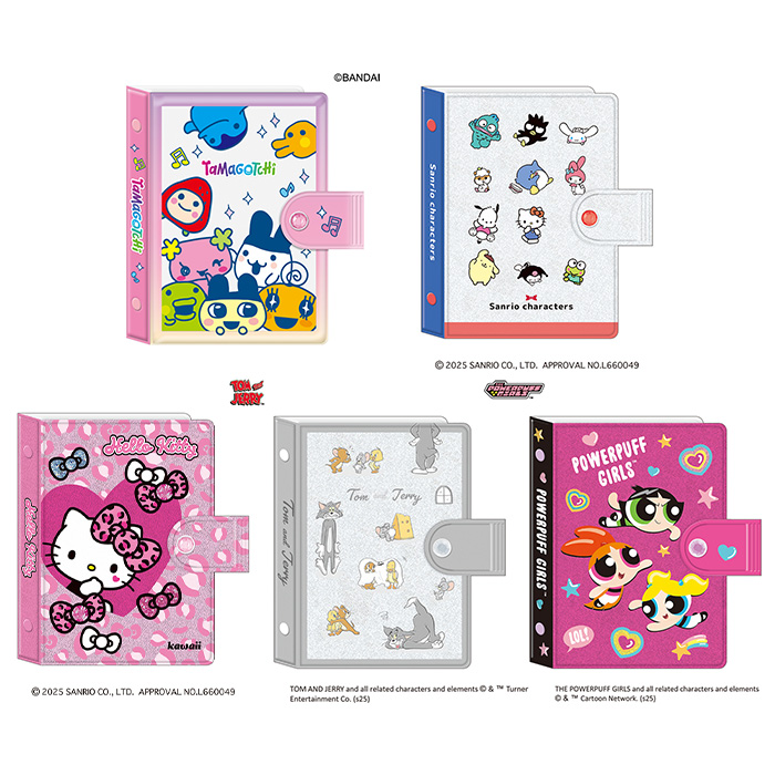 カミオジャパン シールバインダー シール帳 シール手帳 シール交換