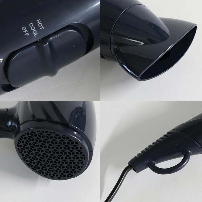 1200W マイナスイオン折り畳み式ドライヤー ドライヤー 大風量 マイナスイオン ハイパワー 1200W 軽量 折りたたみ