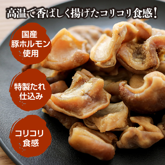 せんじ揚げ 60g 豚ホルモン 国産 植田商店 1袋 せんじ チャック付き