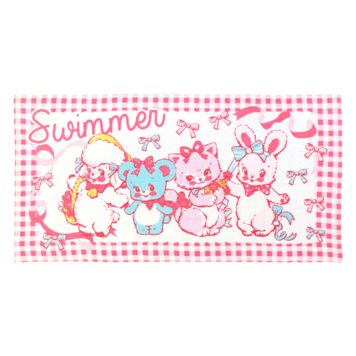 バスタオル スイマー SWIMMER 60×120cm 綿100% タオル 薄型 大きめ