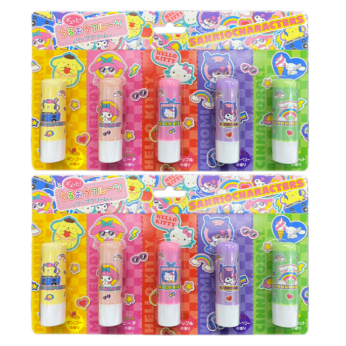 ピエラス（Pieras） リップクリーム 10個セット サンリオ キャラクター