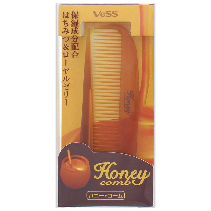 ベス工業 ハニーコーム H-450 くし 保湿成分 はちみつ ハチミツ 蜂蜜