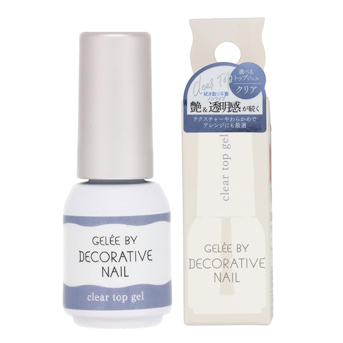 DECORATIVE NAIL ジェルネイル ベースジェル トップジェル ツヤ 厚み