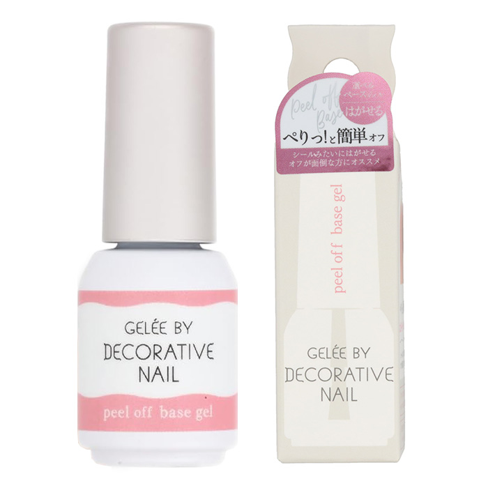 DECORATIVE NAIL ジェルネイル ベースジェル トップジェル ツヤ 厚み
