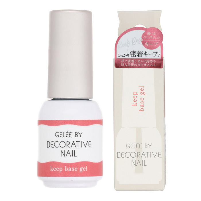 DECORATIVE NAIL ジェルネイル ベースジェル トップジェル 厚み 透明感