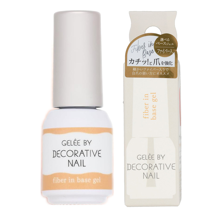 DECORATIVE NAIL ジェルネイル ベースジェル トップジェル ツヤ 厚み