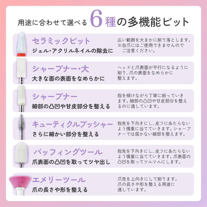 DECORATIVE NAIL ネイルマシン ネイルオフ 初心者 ジェルネイル LED