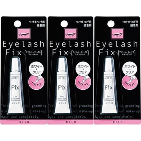 KOJI（コージー） 【3個セット】 つけまのり まつ毛専用 接着剤 透明