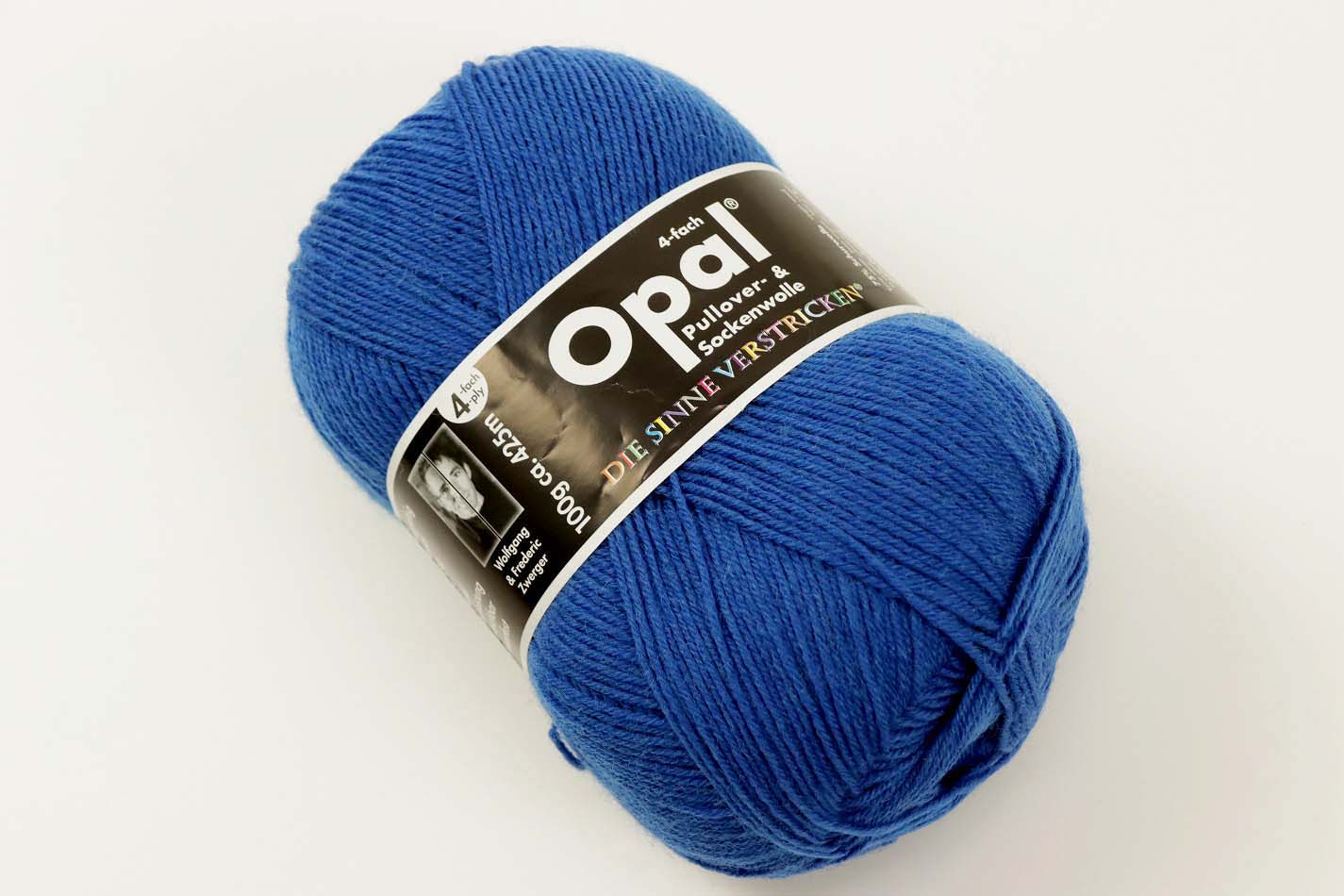 1玉単位 Opal毛糸 UNI 4-fach 中細タイプ 単色 オパール ソックヤーン